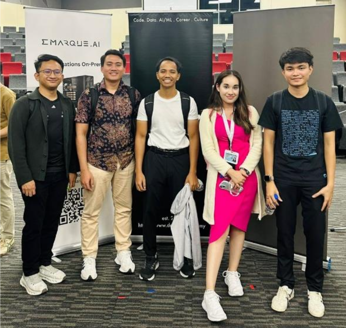 Scicom AI team at Developer Kaki x NVIDIA GTC Watch Party 2026